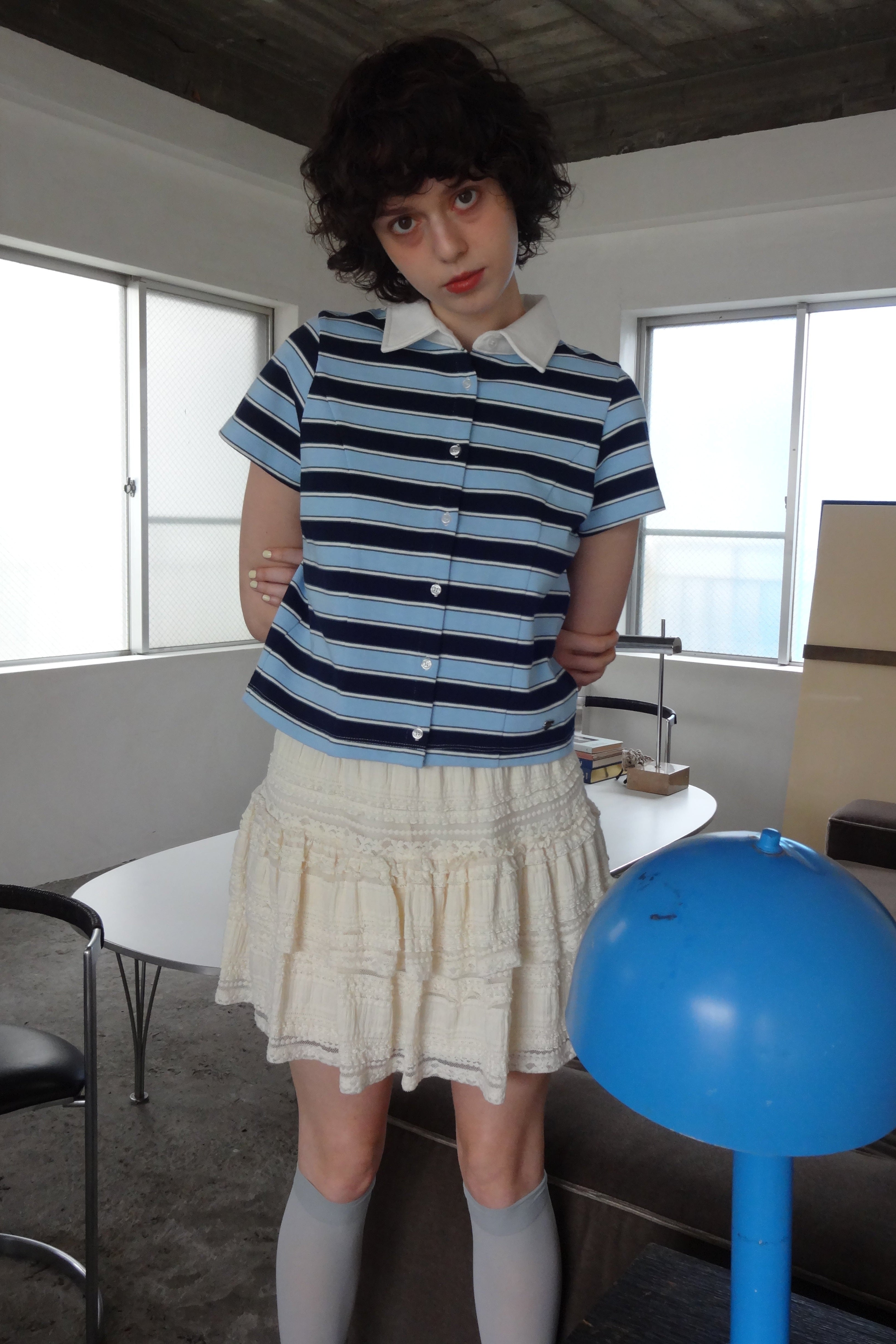 border polo shirt