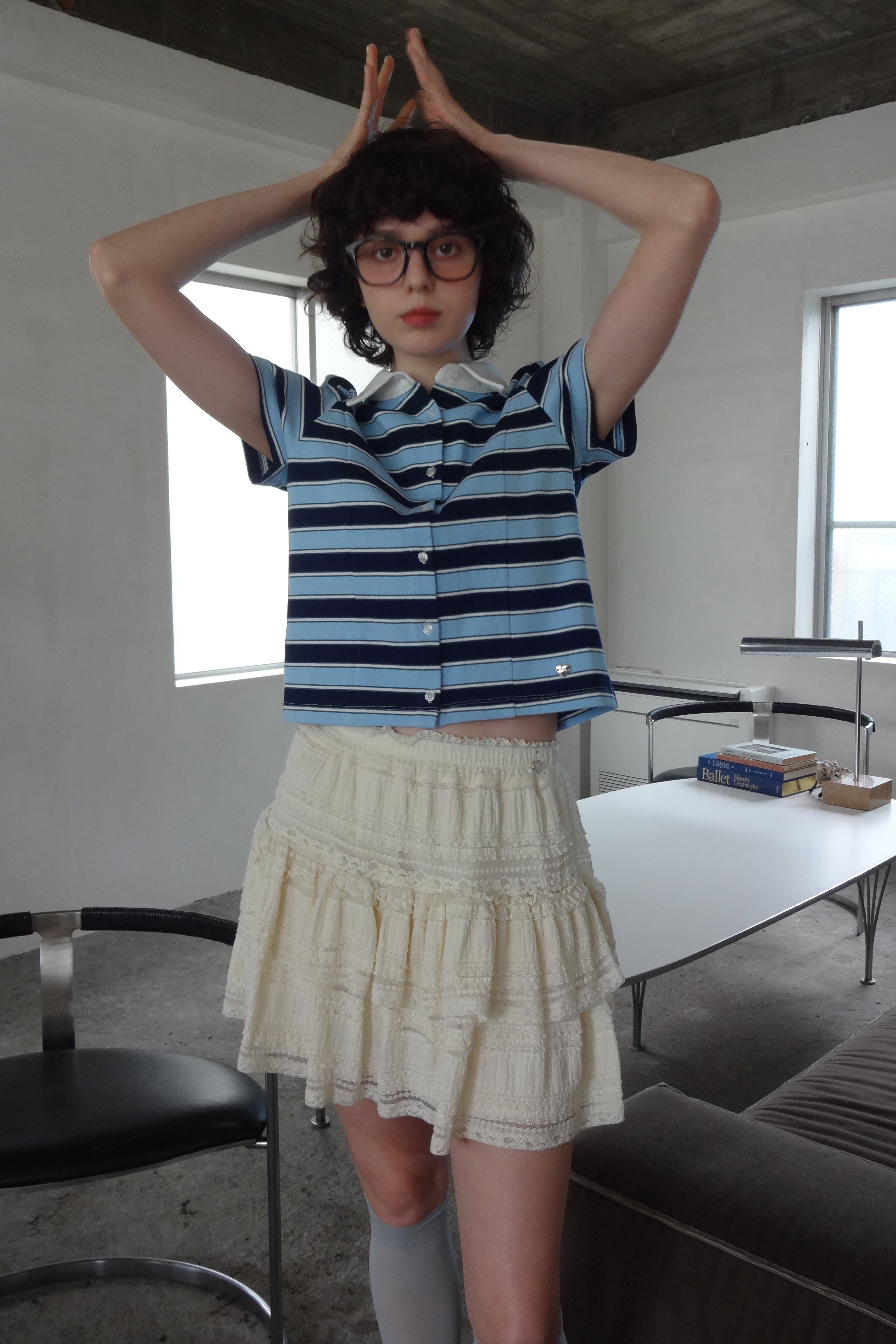 border polo shirt