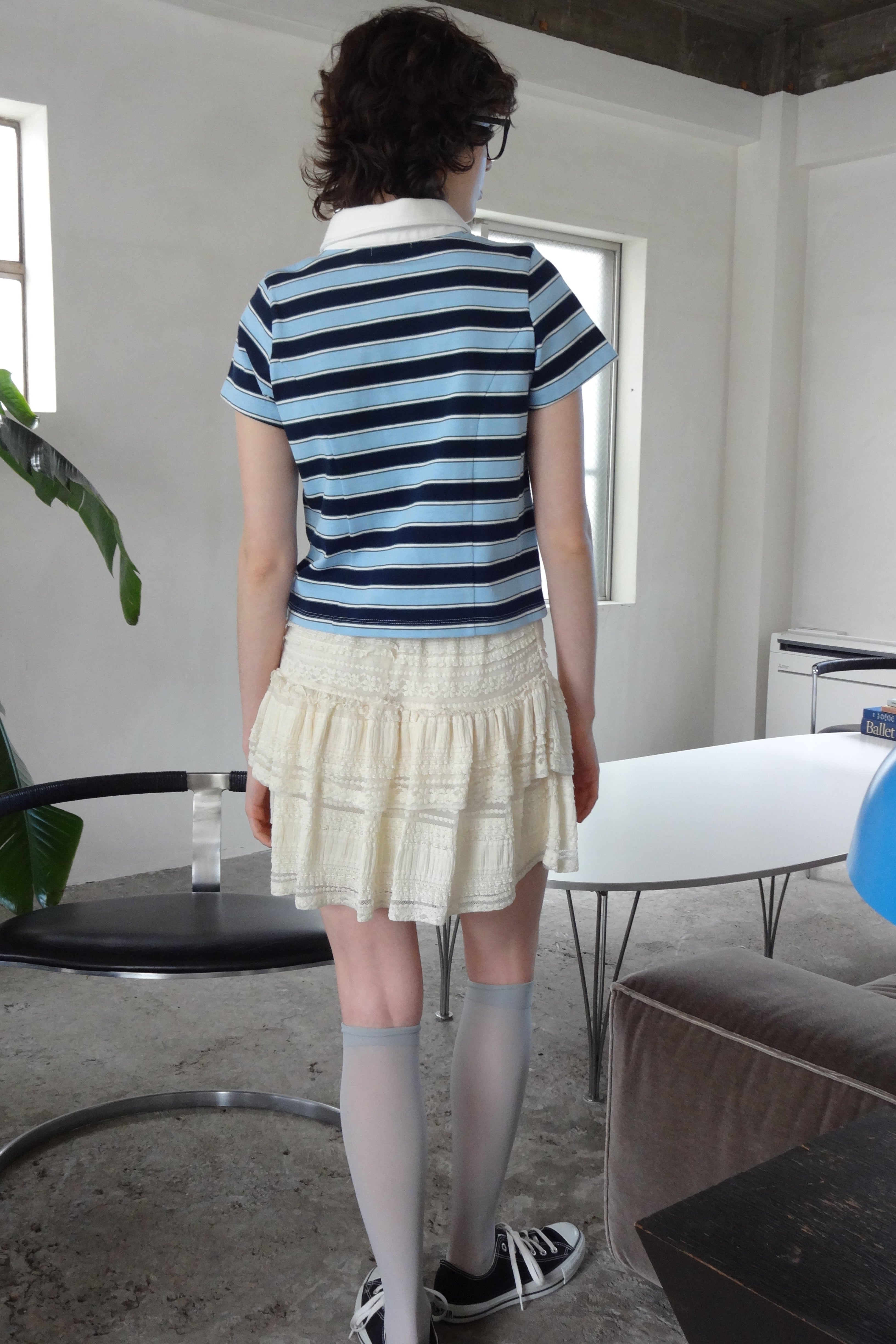 border polo shirt