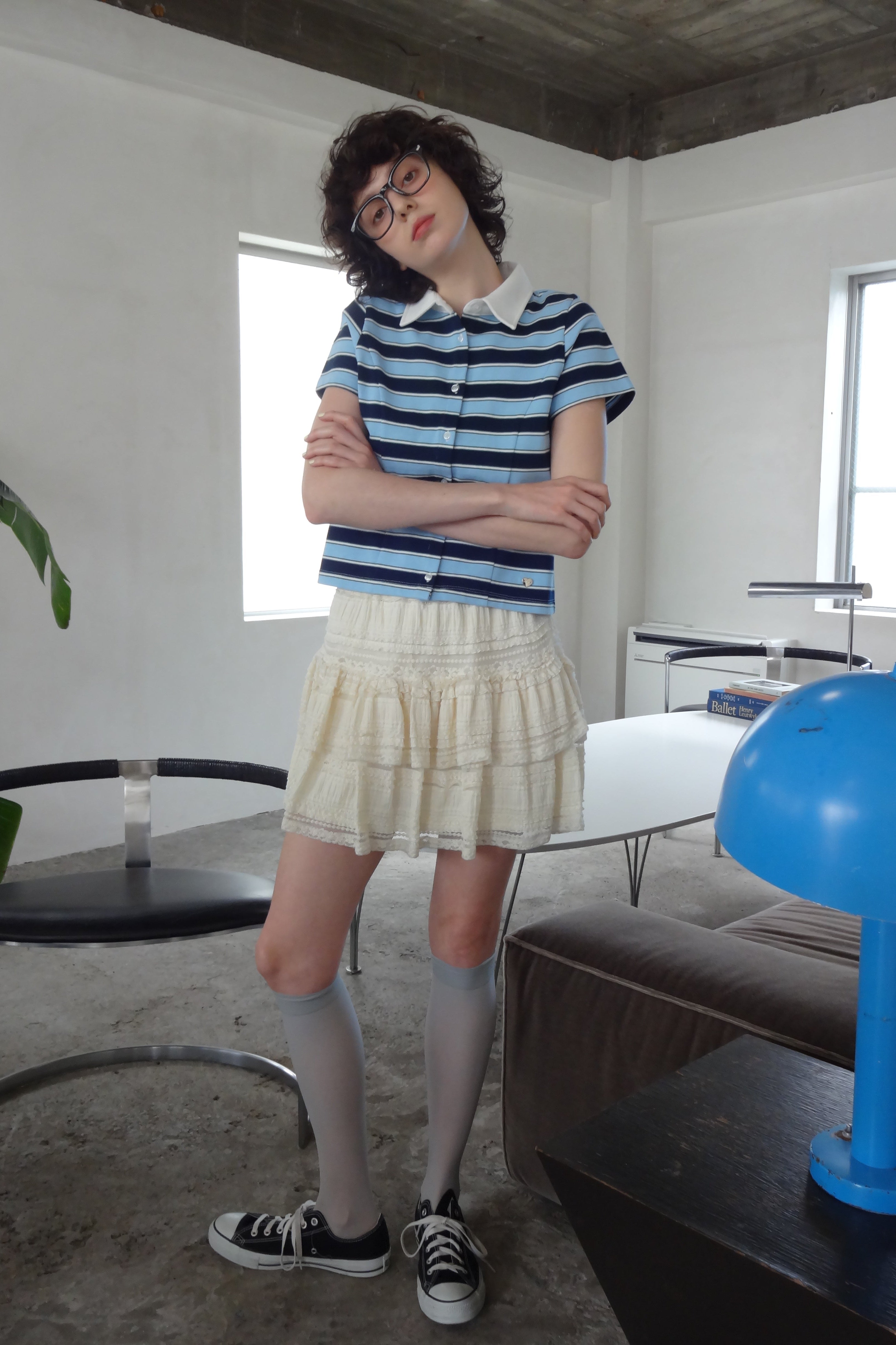 border polo shirt