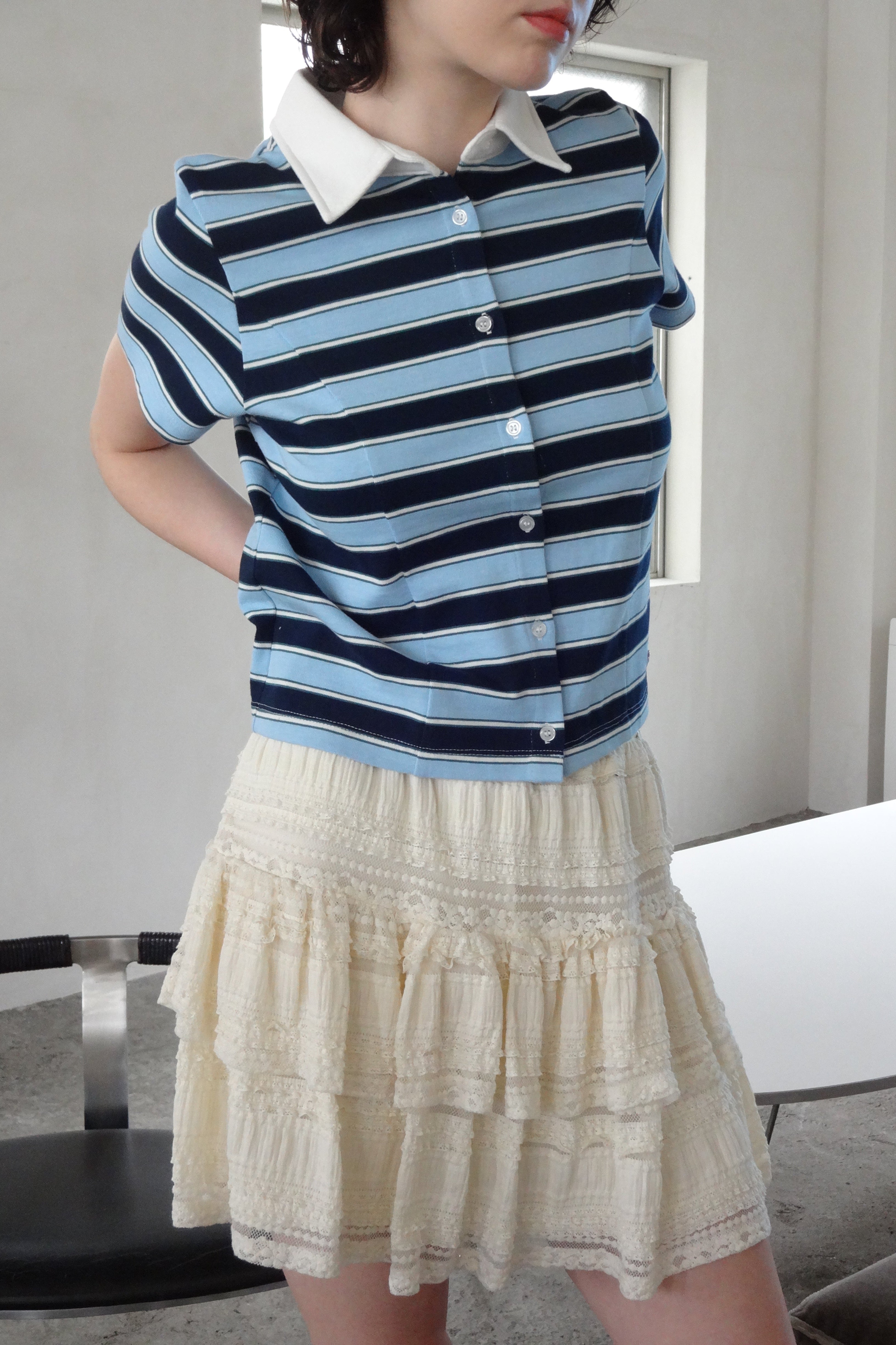 border polo shirt