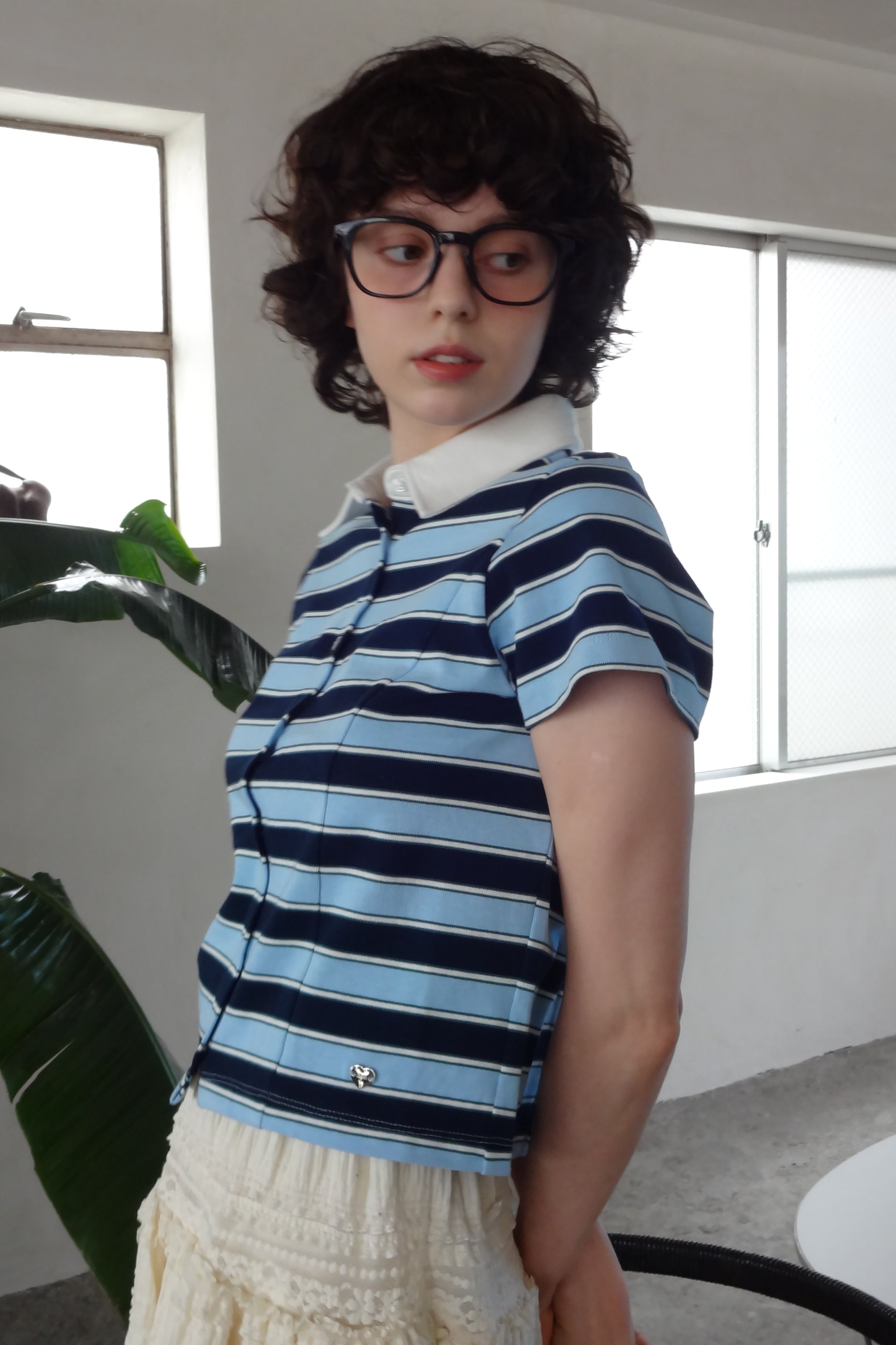 border polo shirt