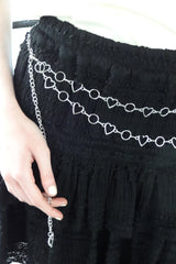 heart chain belt