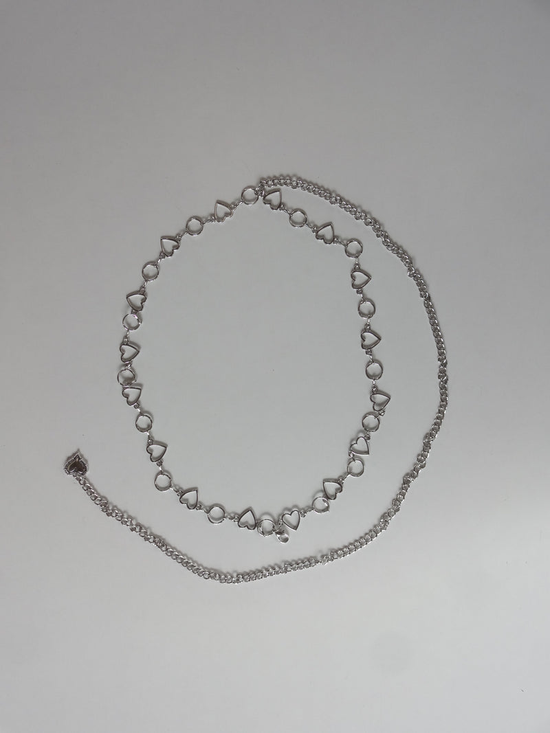 heart chain belt