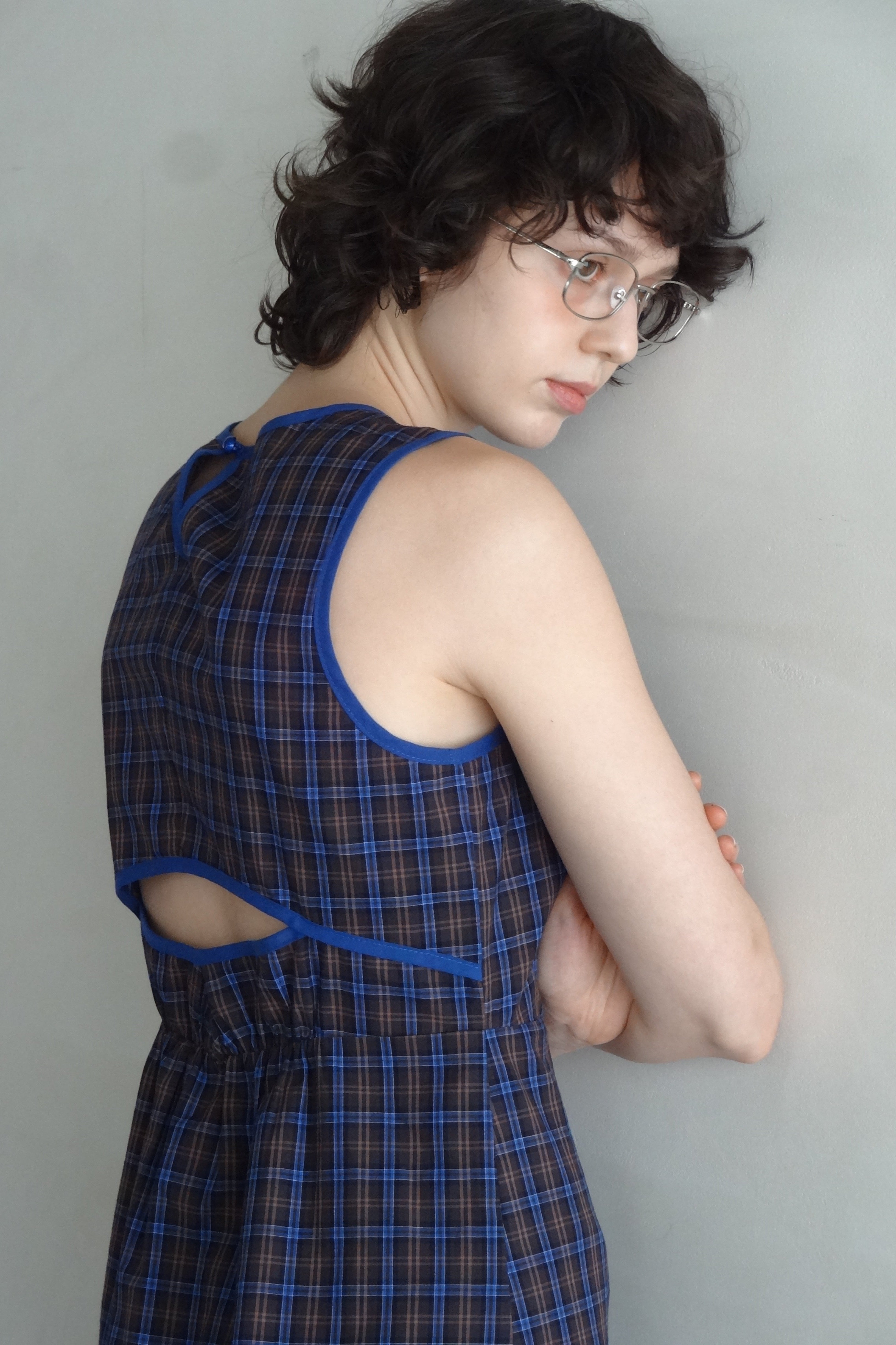 back cut check onepiece