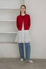 rose basic cardigan