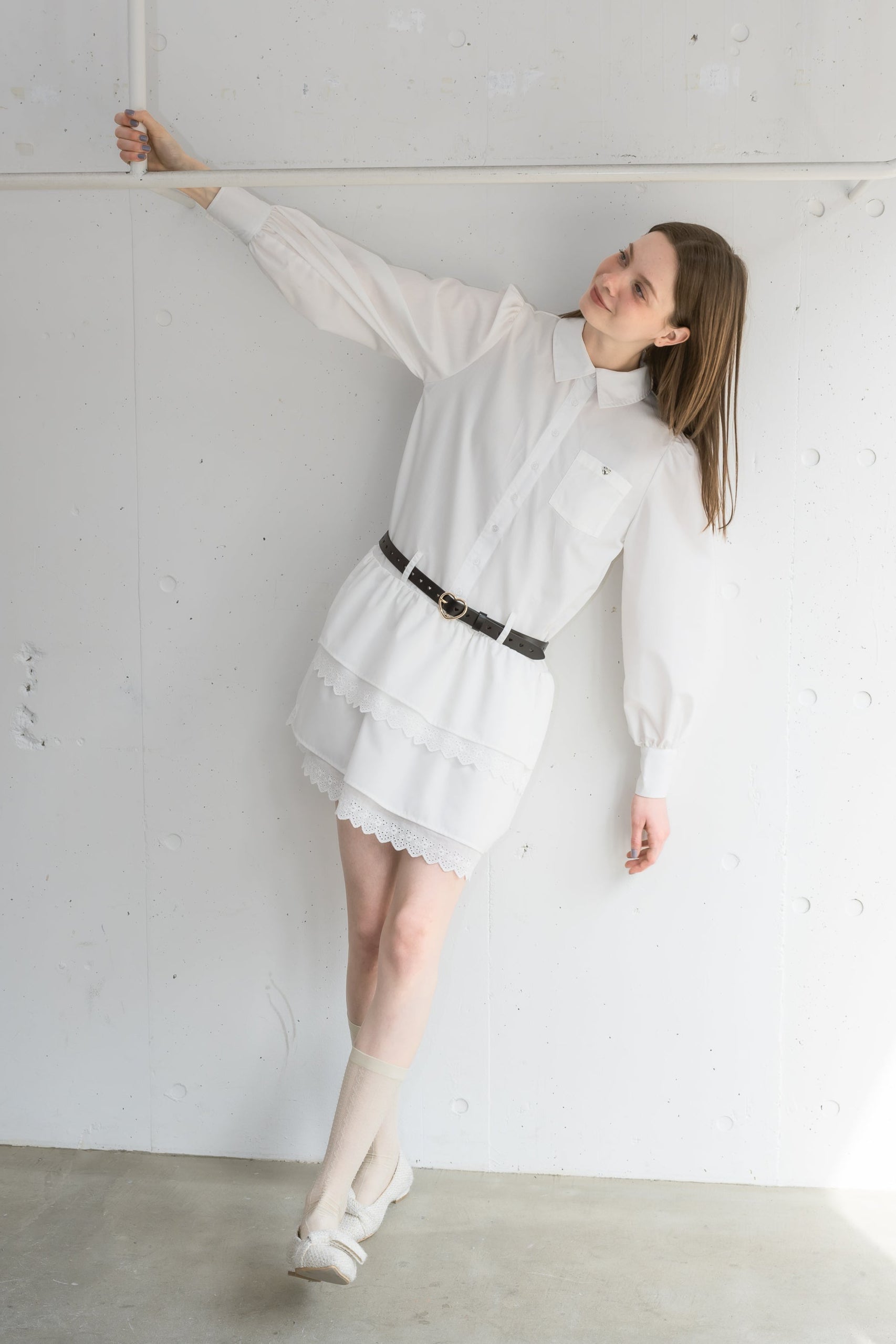 lace skirt shirt onepiece