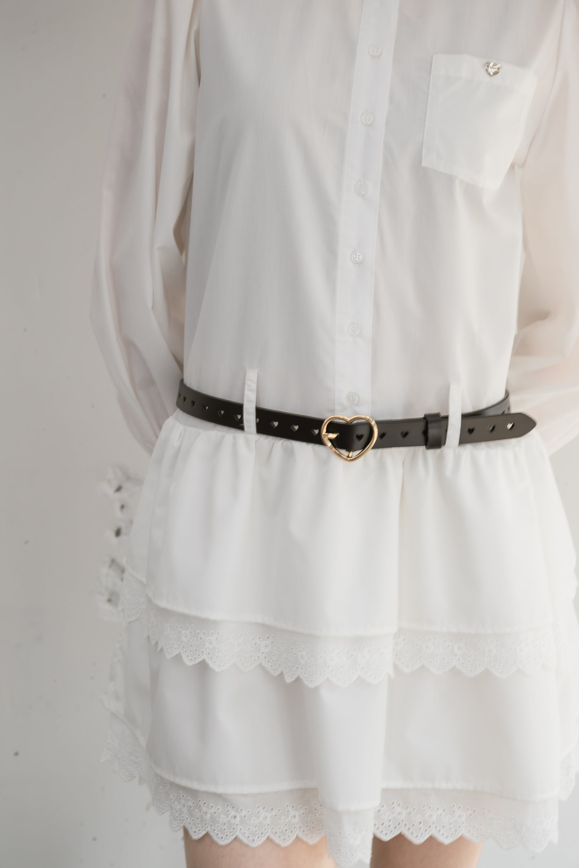 lace skirt shirt onepiece