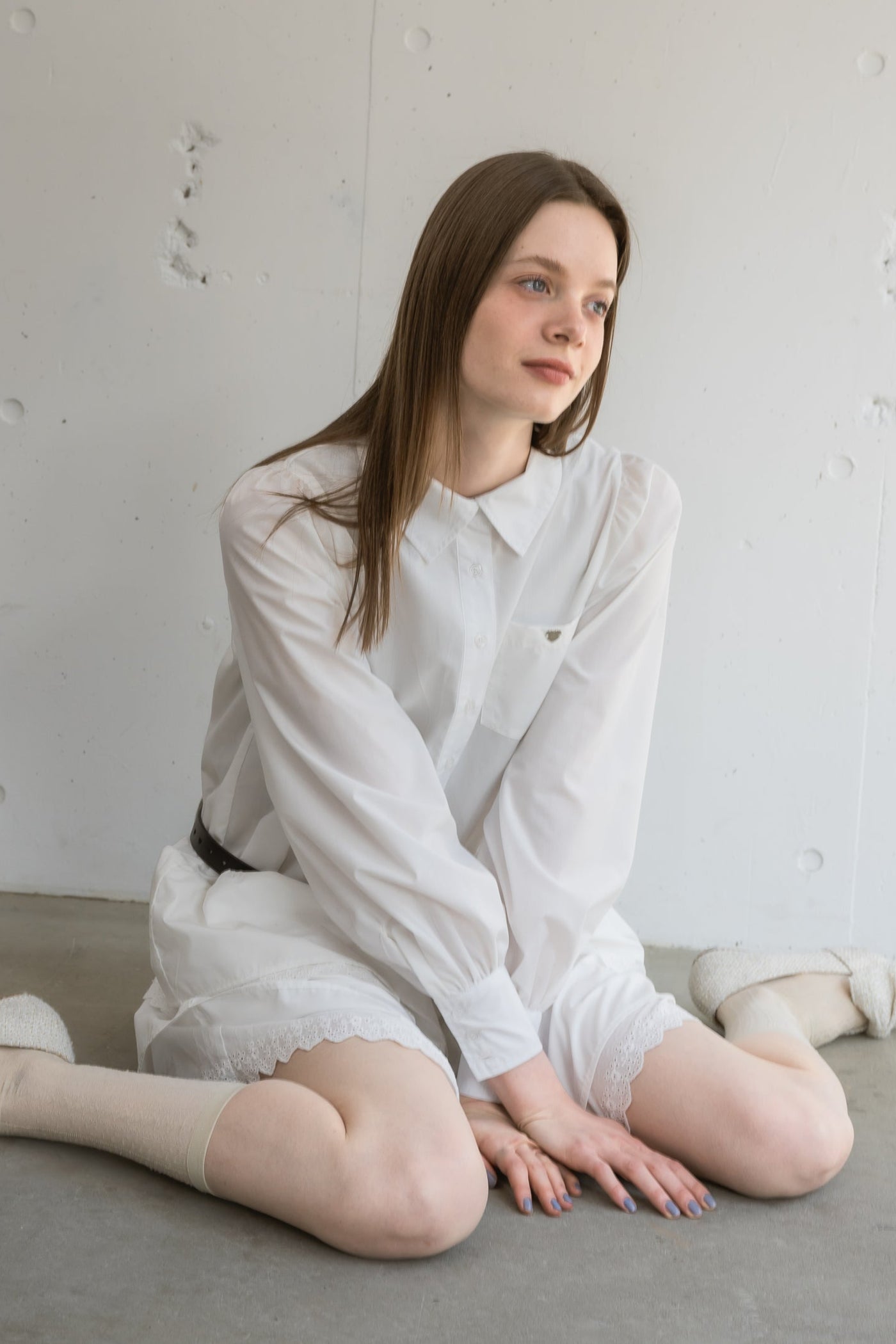 lace skirt shirt onepiece – idem