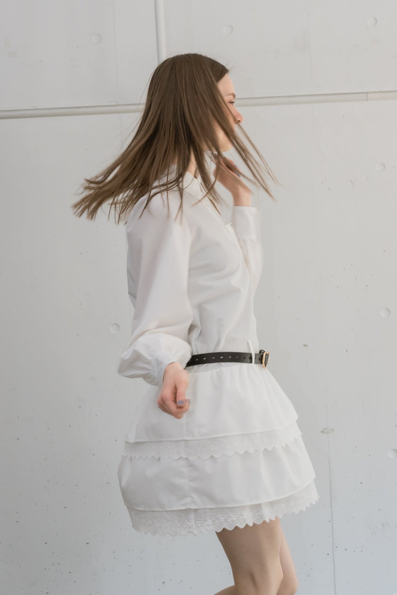 lace skirt shirt onepiece