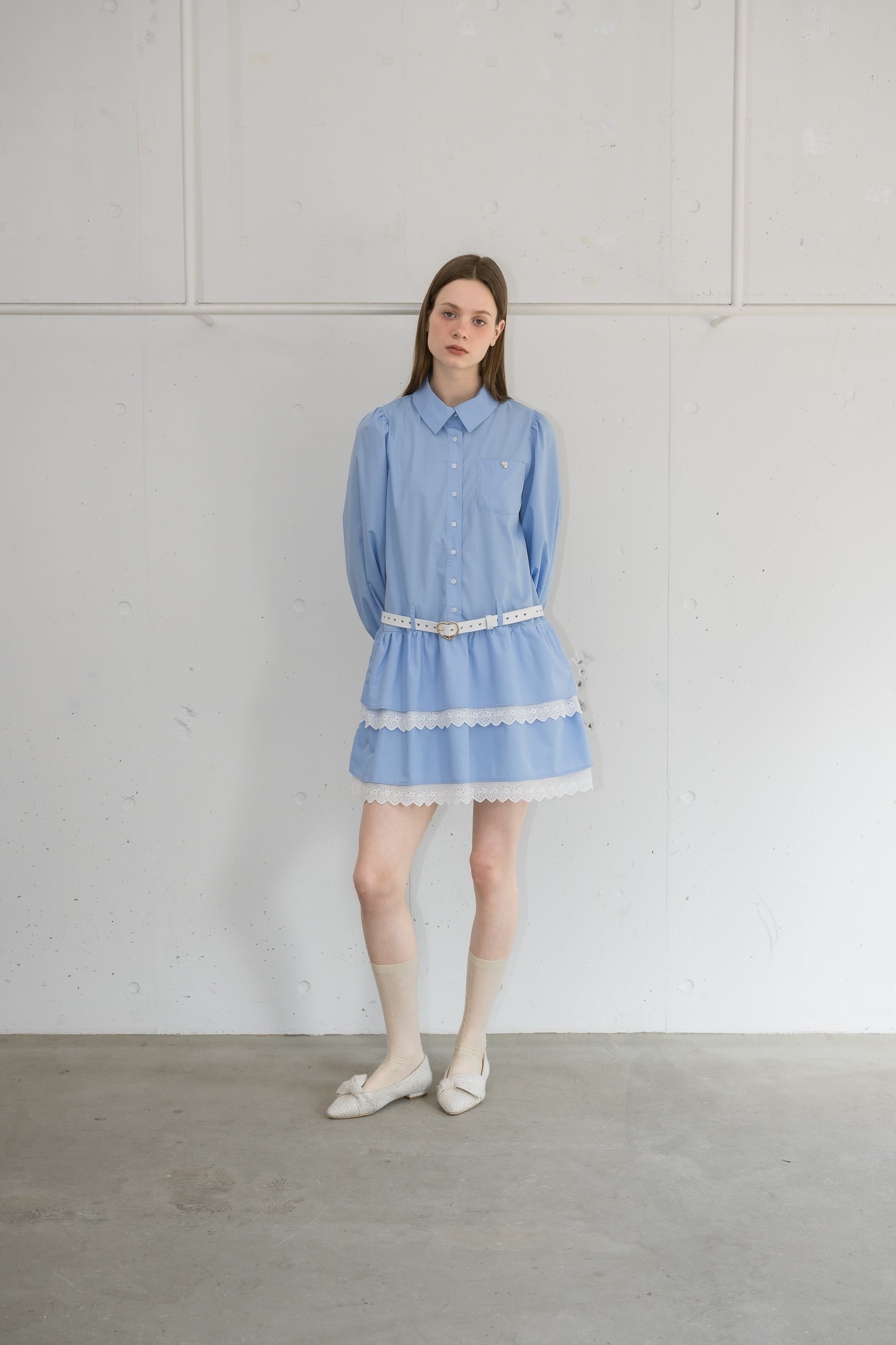 lace skirt shirt onepiece