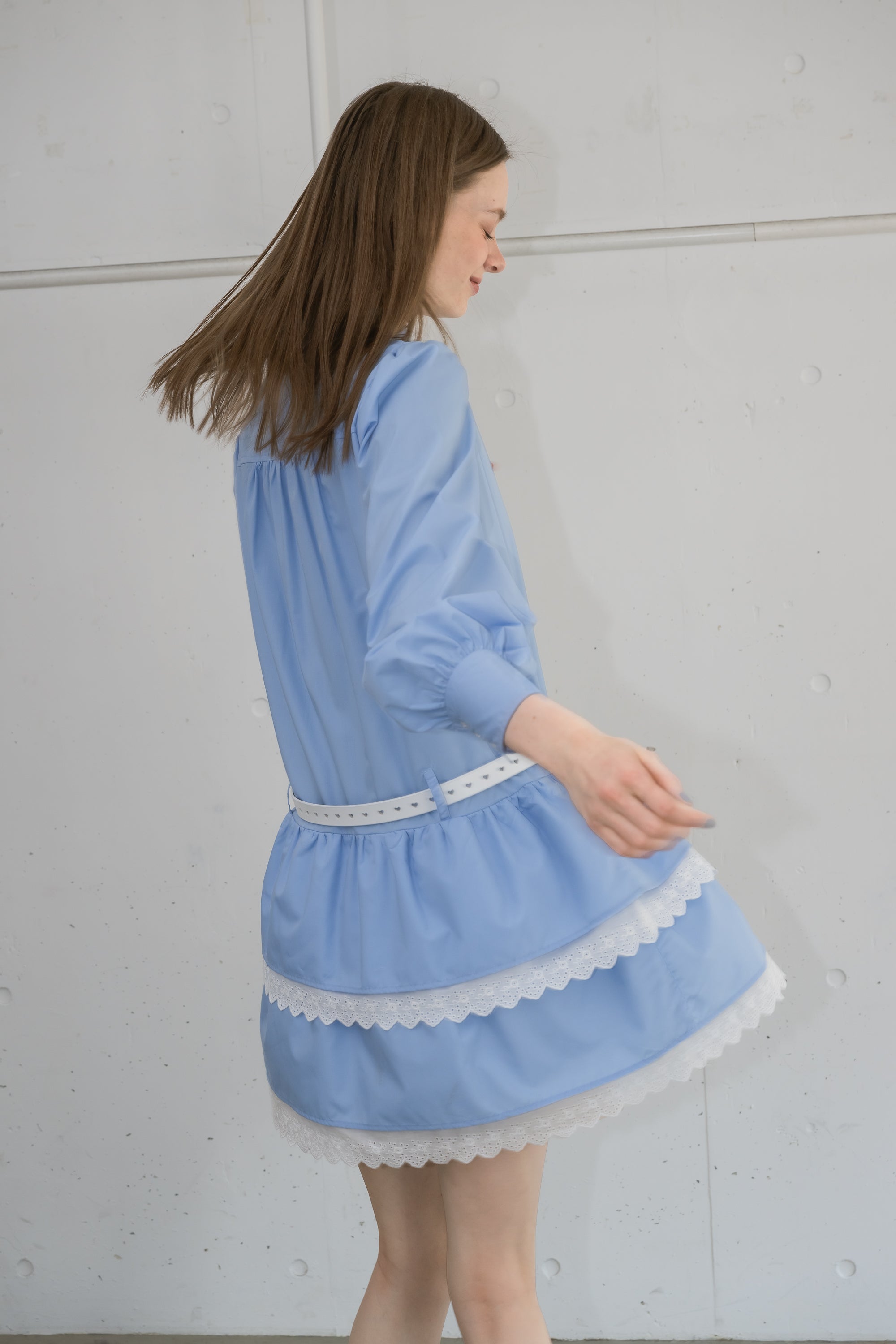 lace skirt shirt onepiece