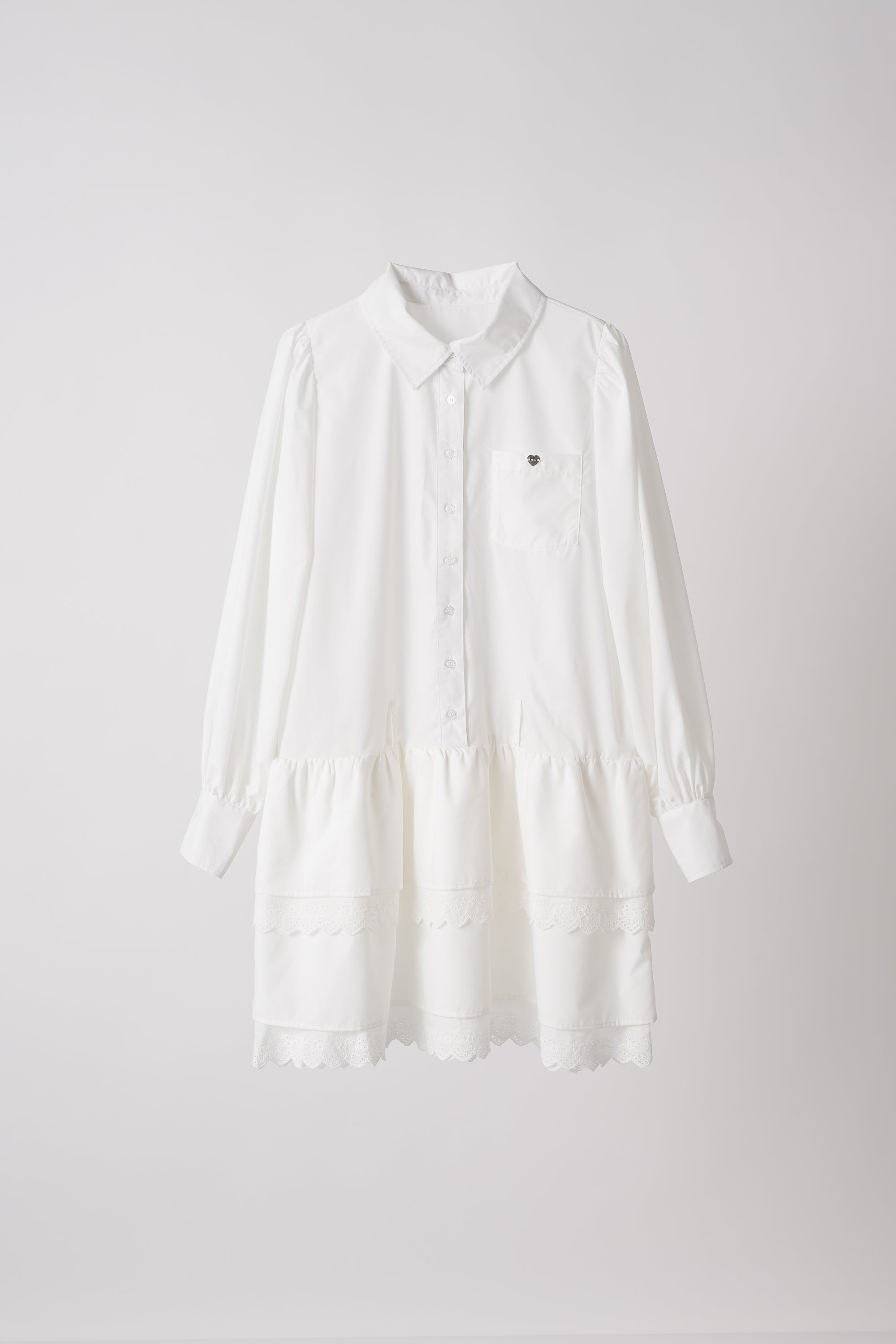 lace skirt shirt onepiece