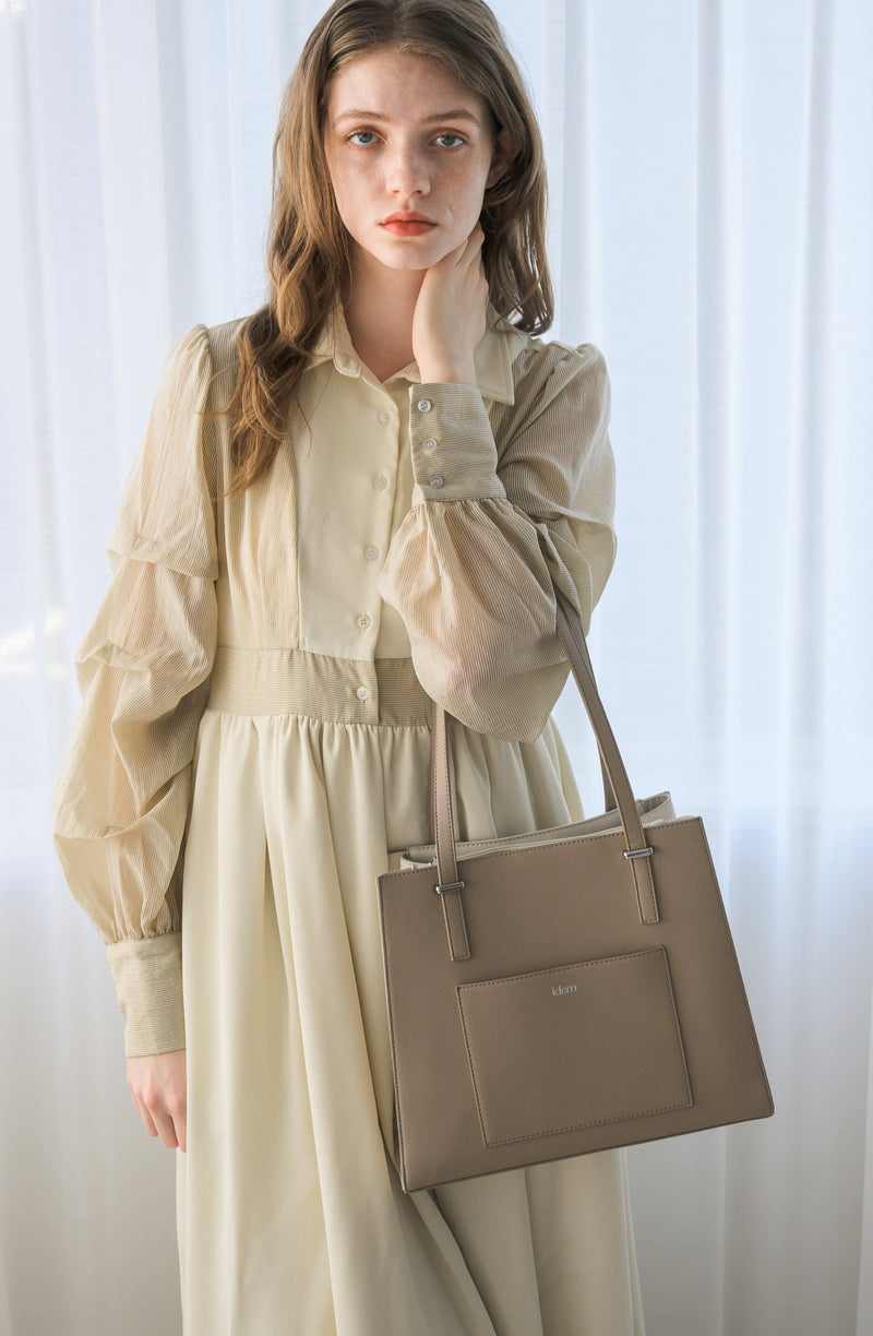 2way bicolor classy bag