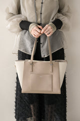 2way bicolor classy bag