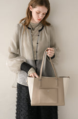 2way bicolor classy bag