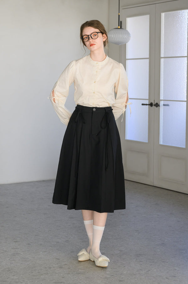 2way ribbon belt skirt