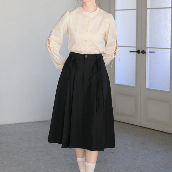 2way ribbon belt skirt – idem