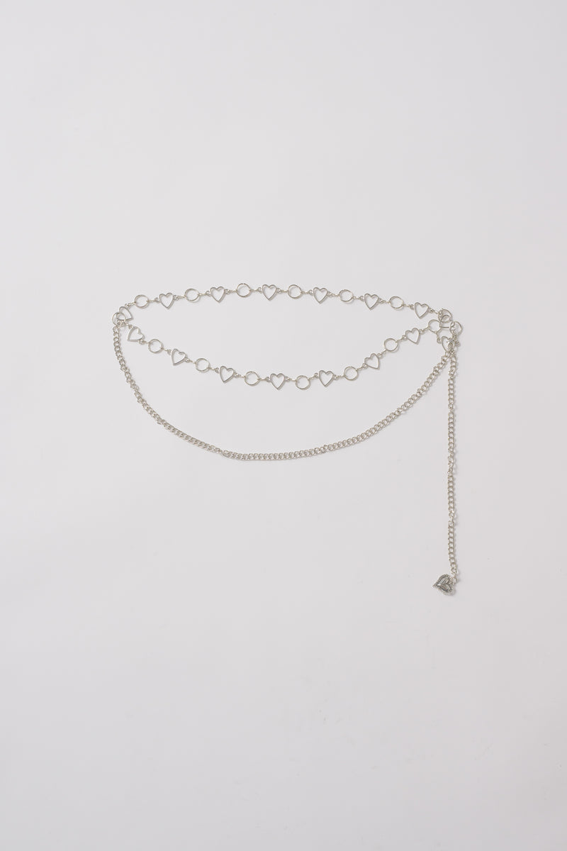 heart chain belt