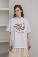 flower print t-shirt