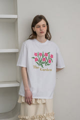 flower print t-shirt
