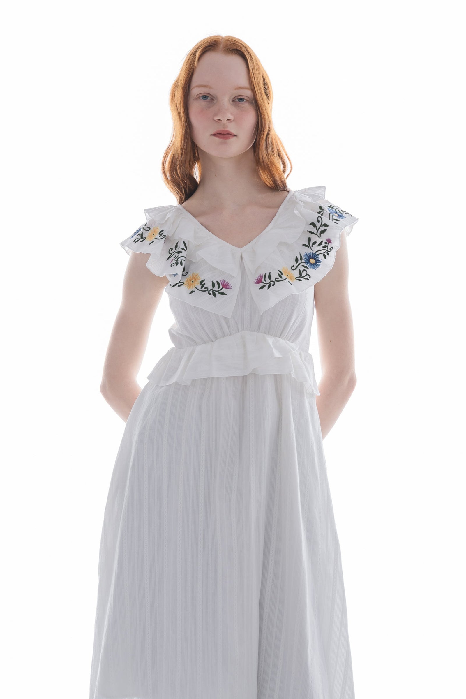 flower embroidery onepiece – idem