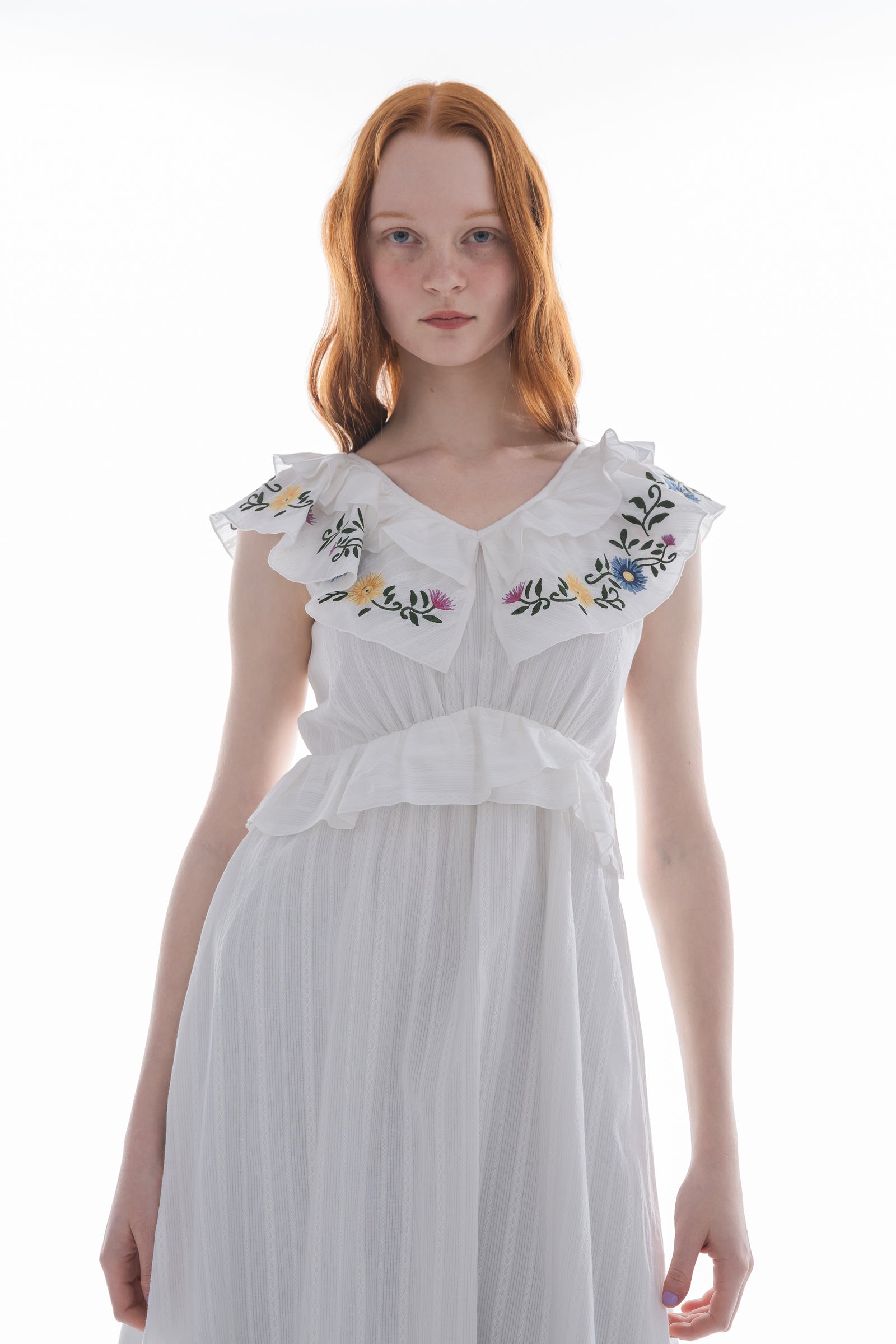 flower embroidery onepiece – idem