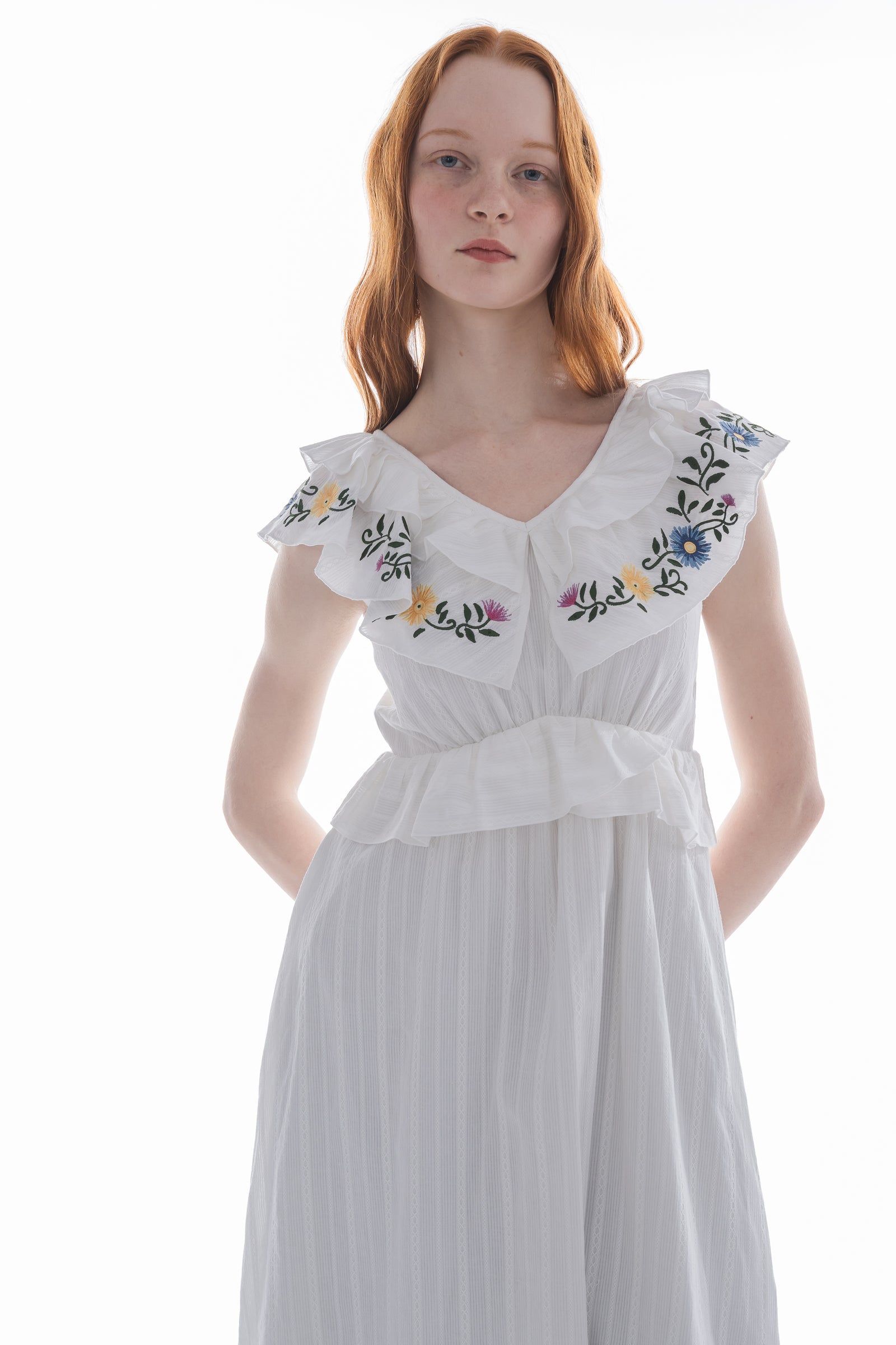 flower embroidery onepiece – idem