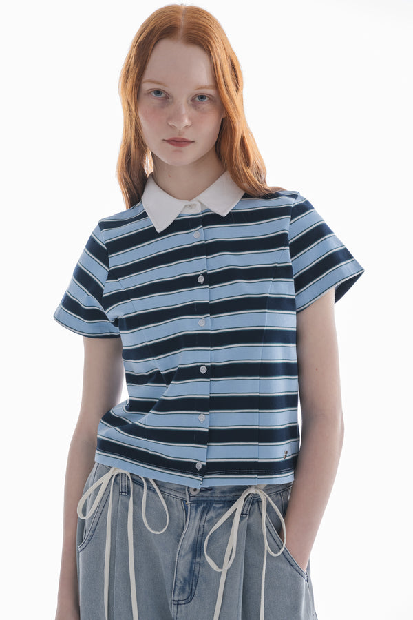 border polo shirt