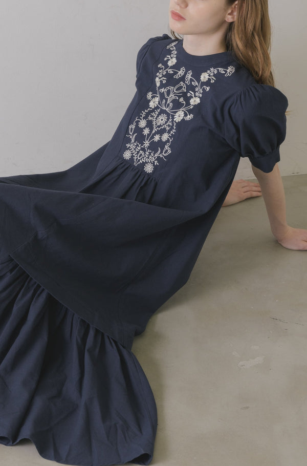 embroidery cotton onepiece