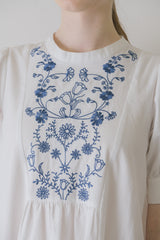 embroidery cotton onepiece