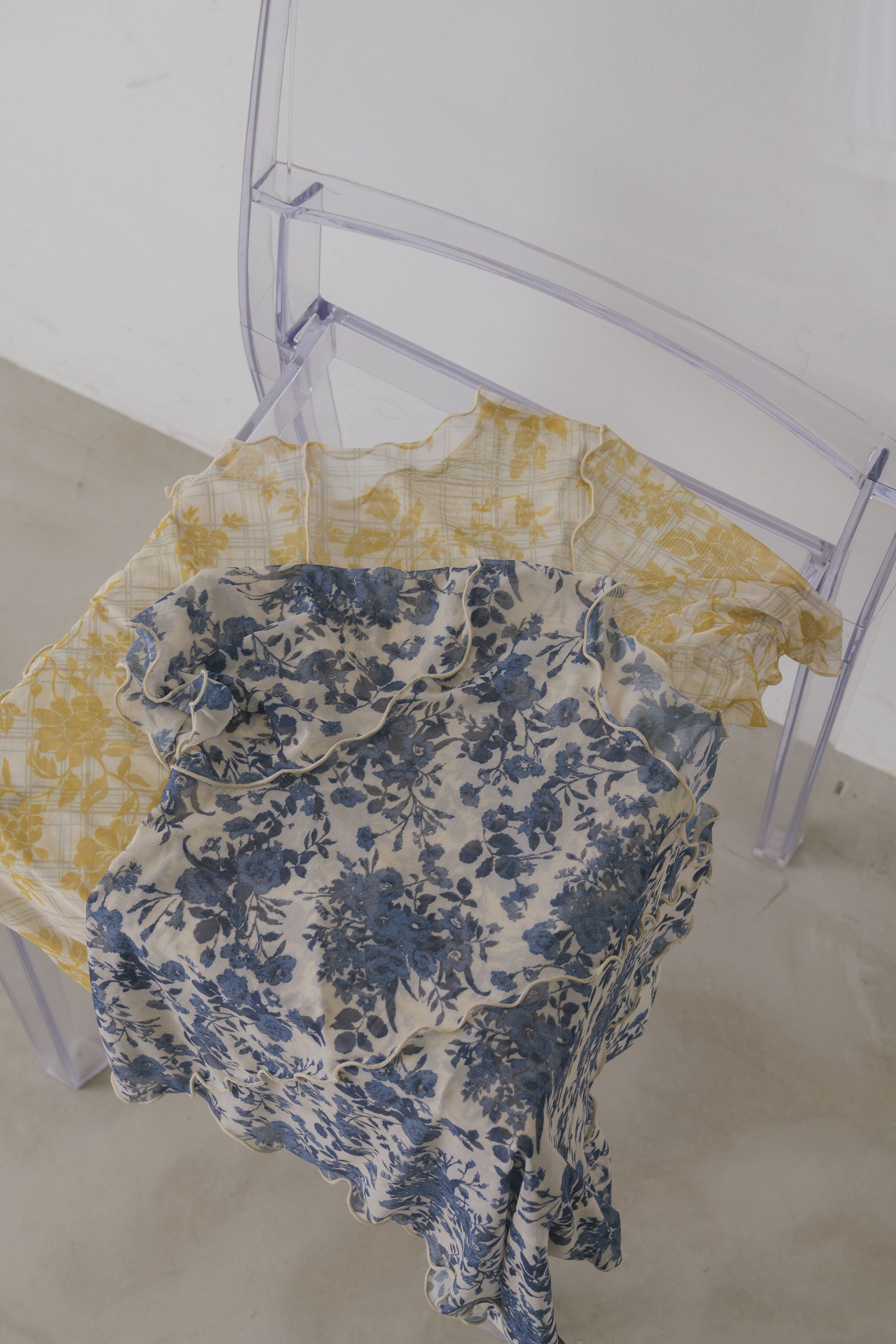 idem original short sleeve sheer mellow tops