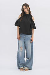 heart damage denim