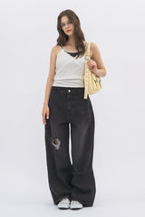 dot lace camisole