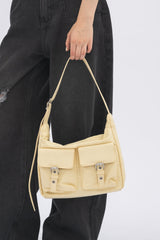 double pocket nylon bag