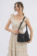 double pocket nylon bag