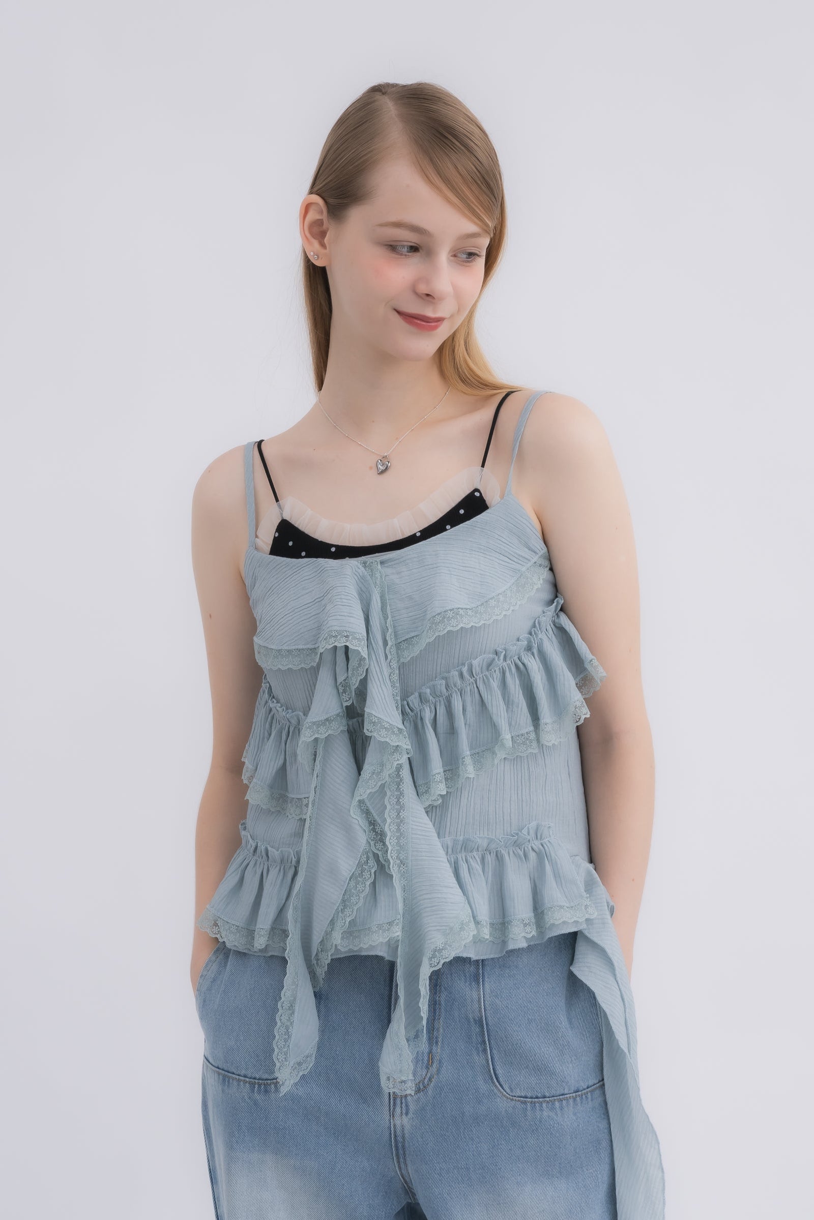 jellyfish many frill camisole