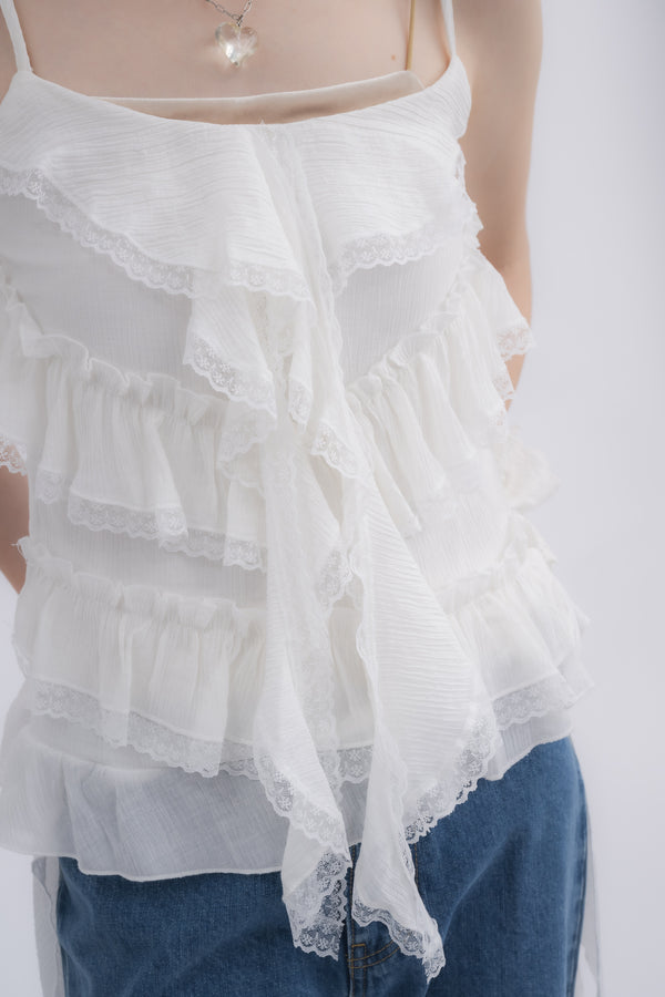 jellyfish many frill camisole