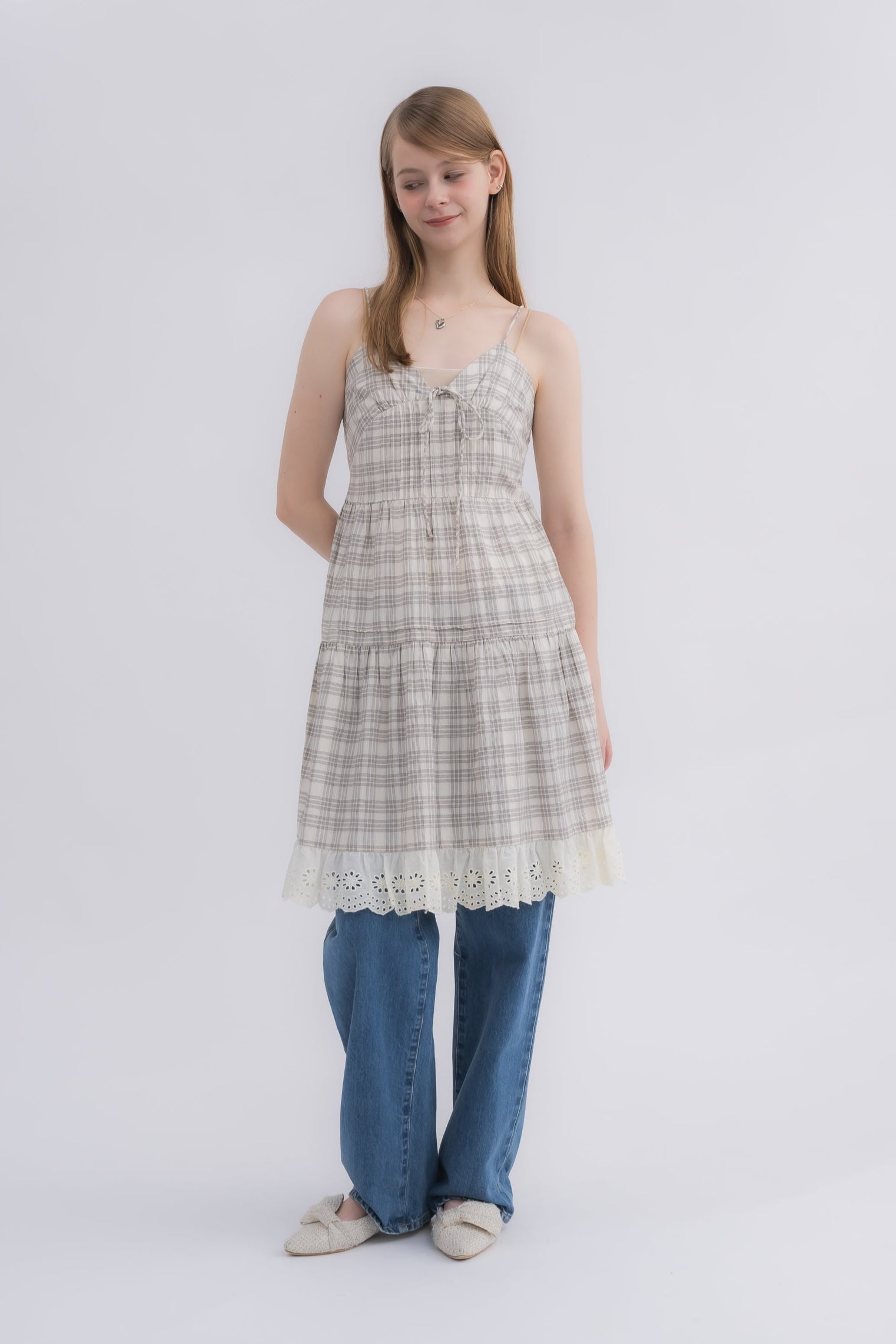 lace cami onepiece (NEW COLOR)