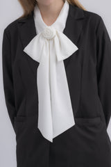 rose ribbon tie