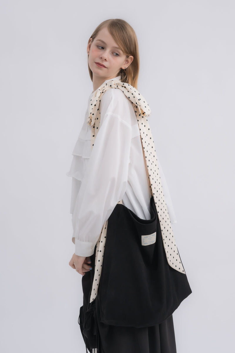big ribbon tote bag – idem