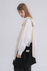big ribbon tote bag