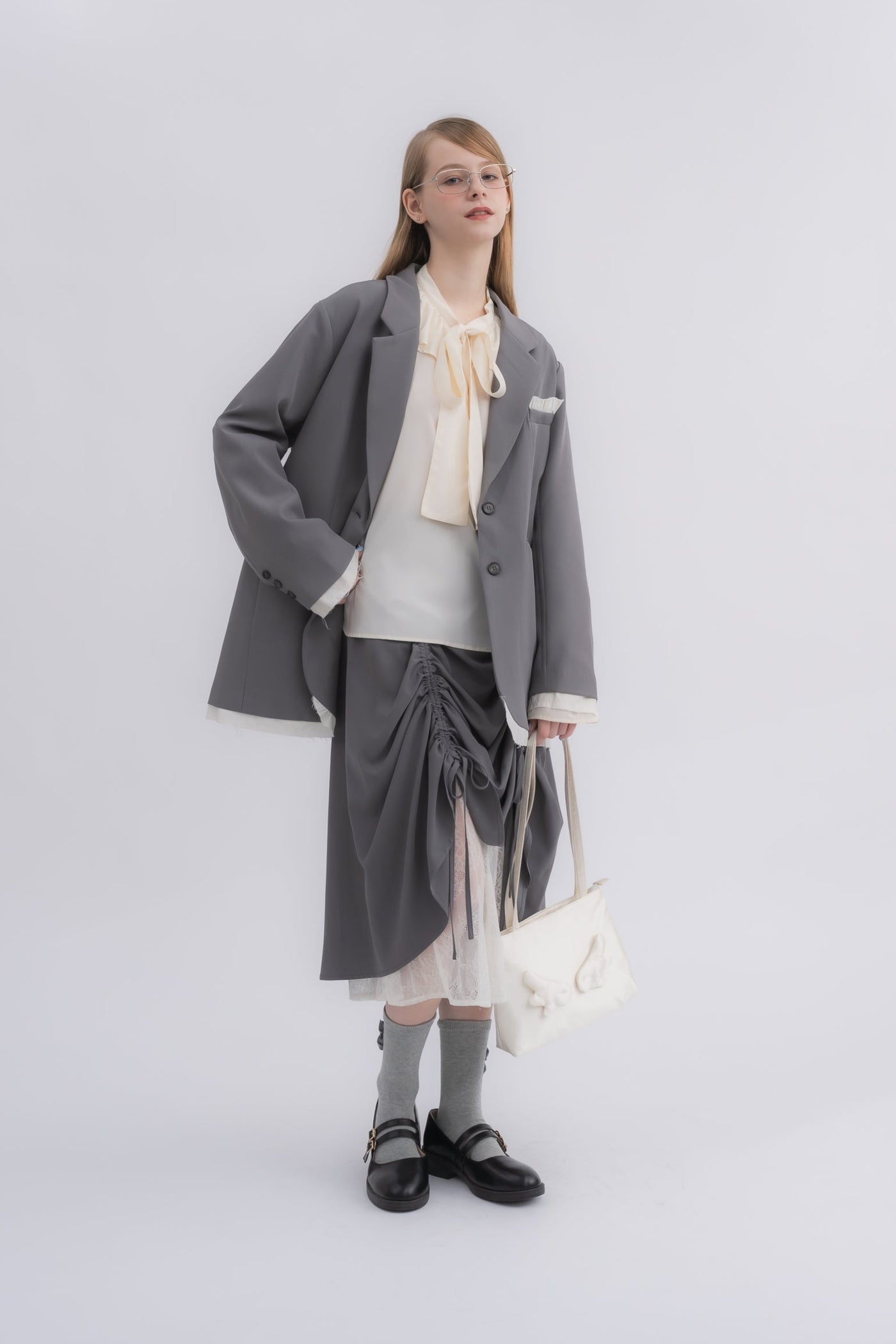 idem イデム　oversized layered jacket oversized layered jacket – idem