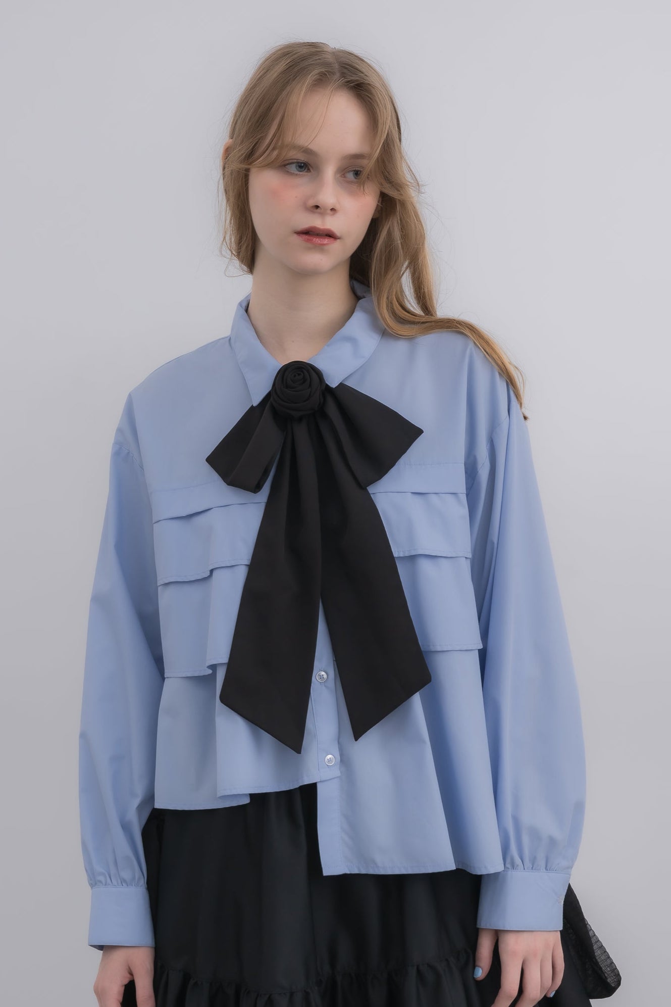 rose ribbon tie