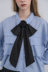 rose ribbon tie