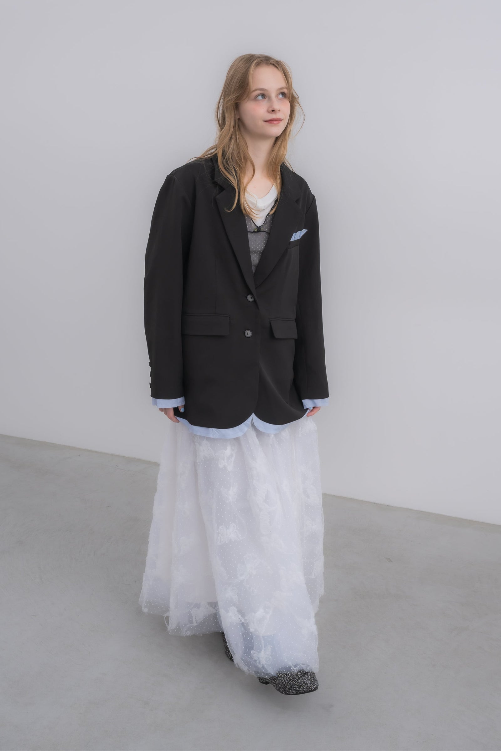 oversized layered jacket – idem