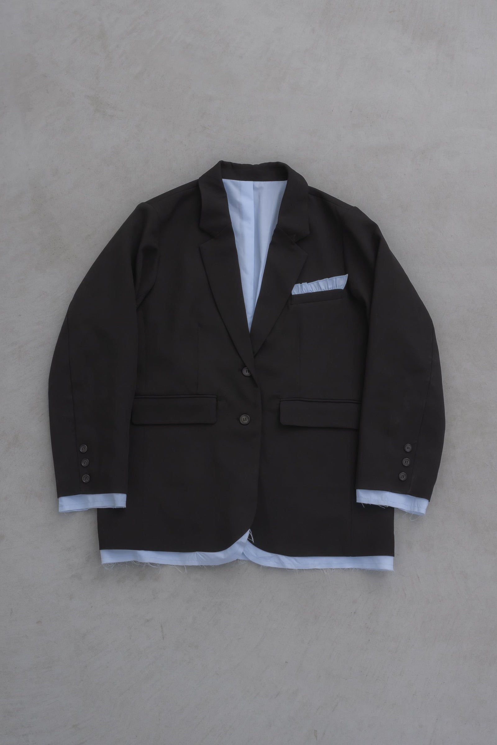 idem イデム　oversized layered jacket oversized layered jacket – idem