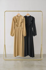 frill elegant onepiece