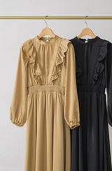 frill elegant onepiece