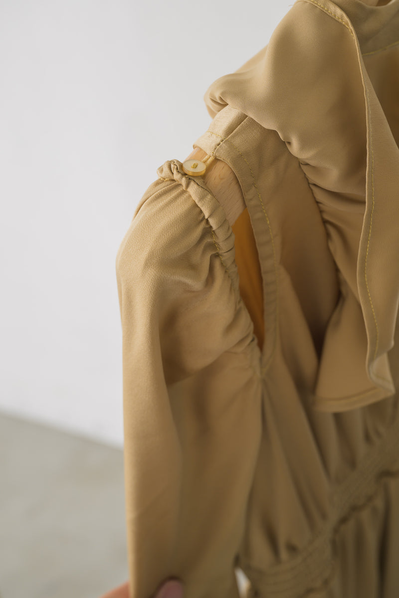 frill elegant onepiece